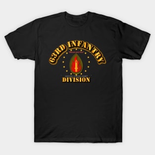 63rd Infantry Division - Blood and Fire T-Shirt